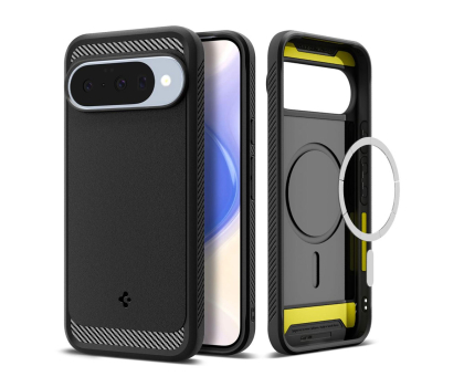 Etui / obudowa na smartfona Spigen Rugged Armor Mag Magsafe Google Pixel 10 / 10 Pro Matte Blac